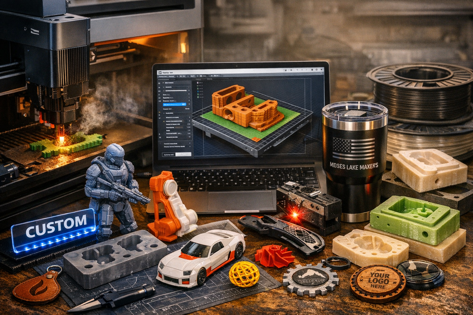 Fabrication services visuals